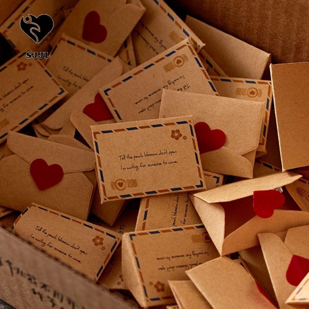 Bộ thư tình Mini, Giấy tin nhắn tình yêu thủ công tự làm