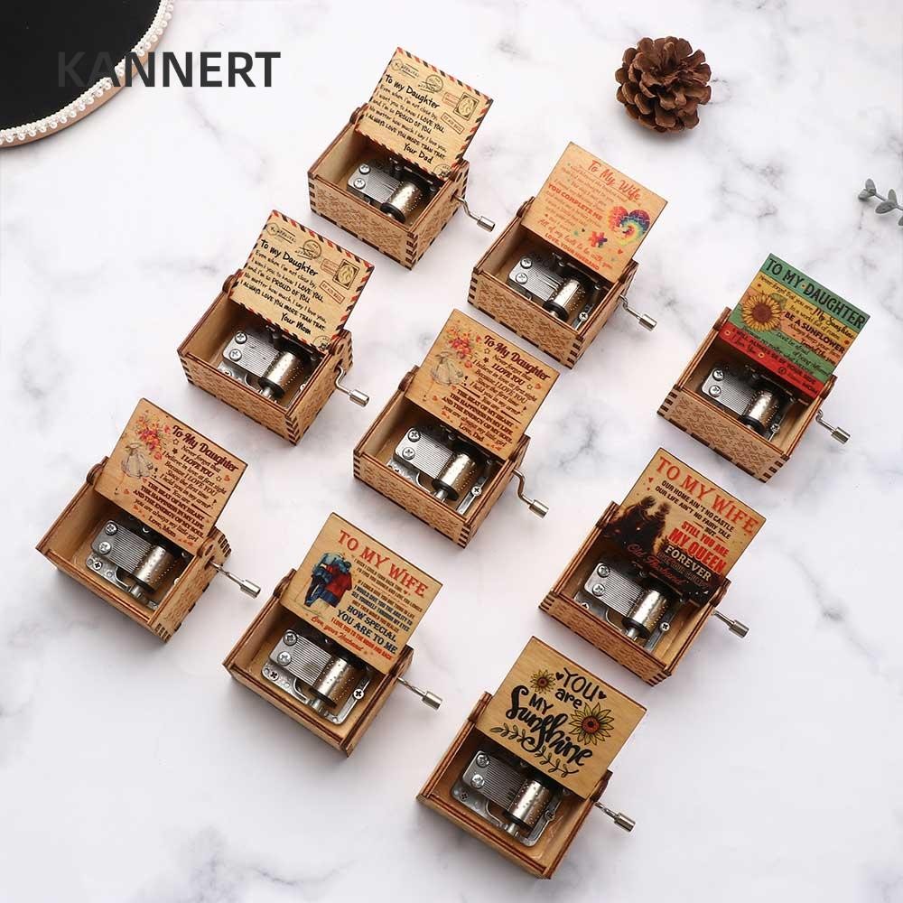 Gỗ Hộp Nhạc Vintage You Are My Sunshine